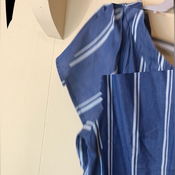 Appraisal Women Blue Strip dress. Size XL - Picture 7 of 16